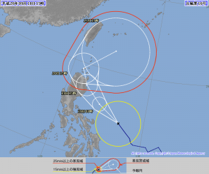 台風１６号